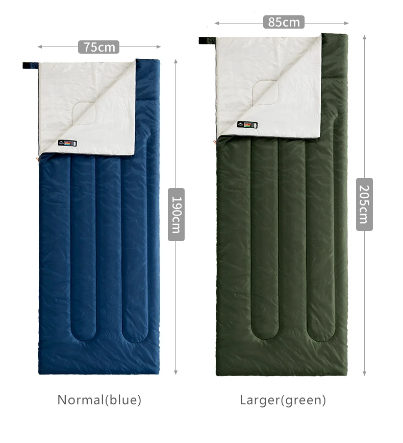 Спальный мешок Naturehike конверт для кемпинга Термальный взрослых