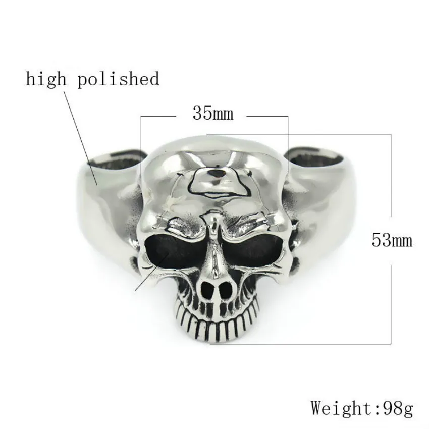 Ретро скелет рыцарский браслет на руку огромный тяжелый череп мужской