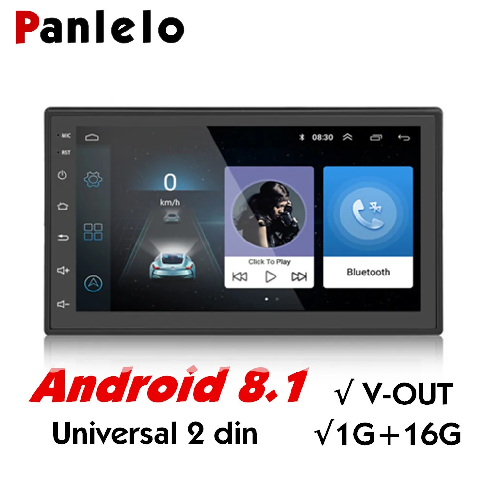 Смотрите сюда !!!! Идеальная продукция Panlelo 2 Din Android 6 0 Автомобильный Радио 1024x600 gps