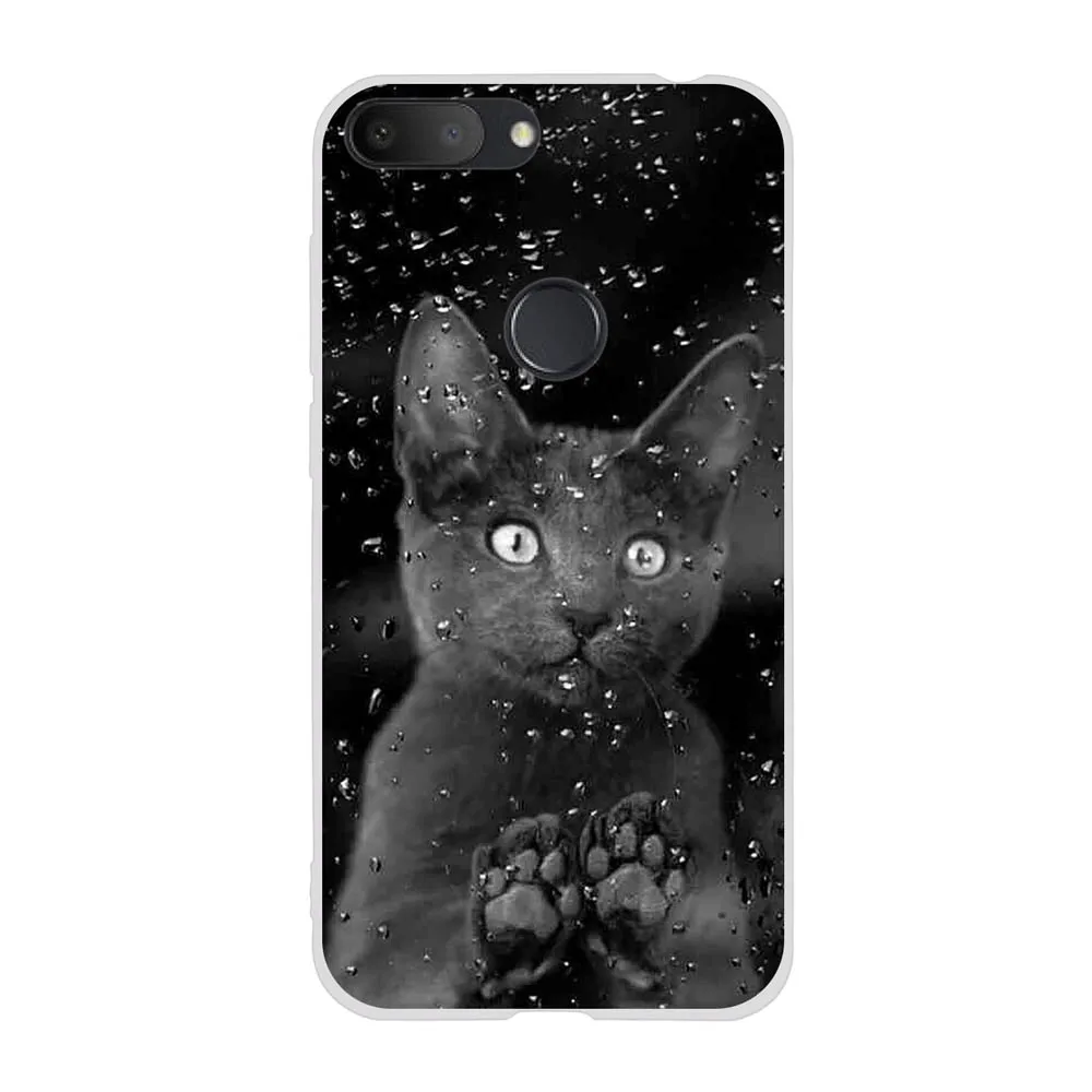 8 Чехол для Alcatel 1 S 1 S с милым рисунком кота из мультфильма, Мягкая силиконовая задняя крышка для Alcatels 1s 5024D, чехол для телефона - Цвет: 8
