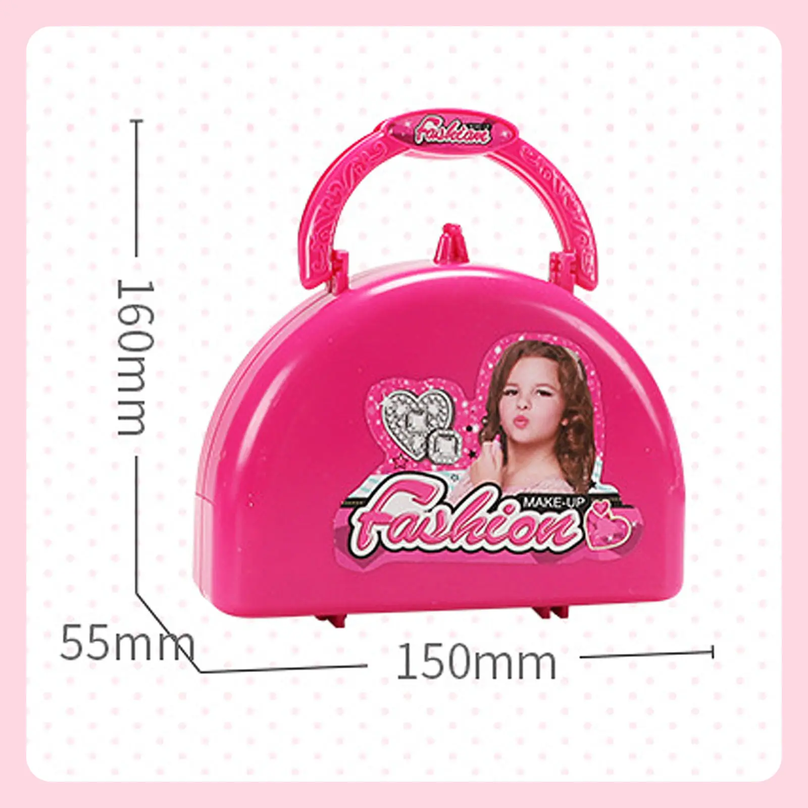 

30PCS Kids Makeup Washable Cosmetic Pretend Play Make up Toys Set with Handbag for Children Girl Birthday Xmas New Year Gift