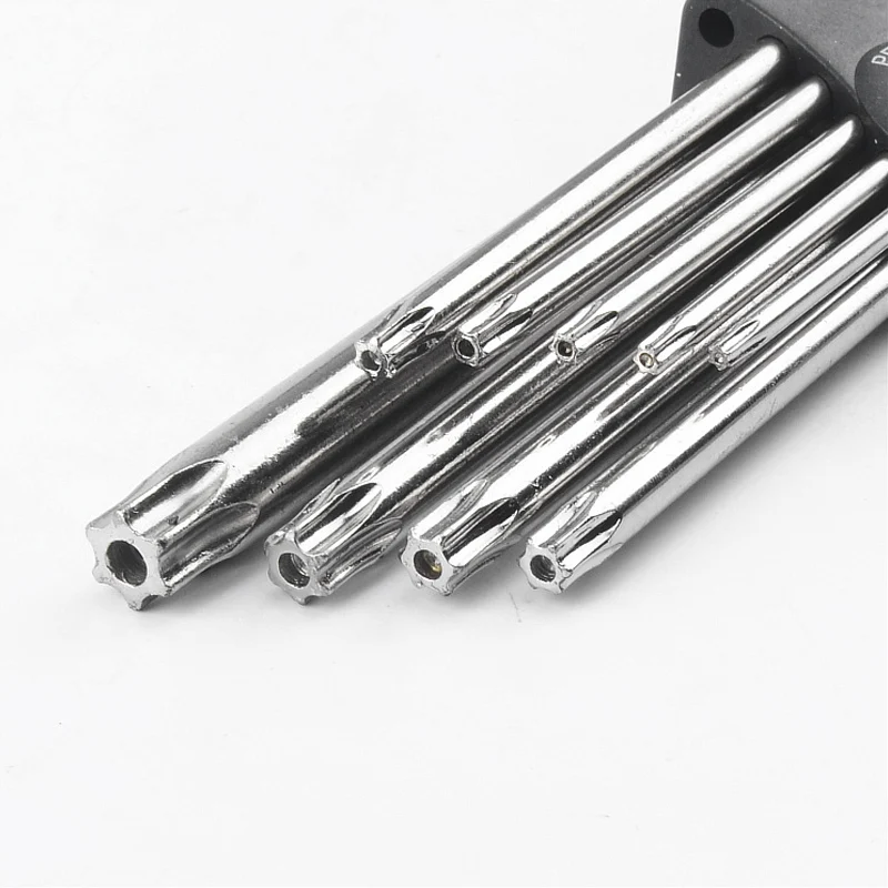 9 шт. шестигранник Аллен ключ гаечный набор инструментов Torx L ручка инструменты