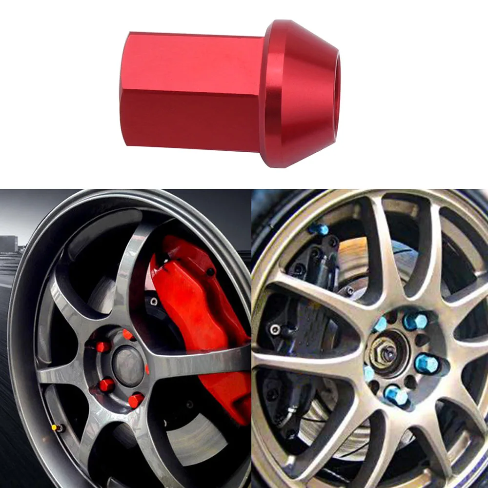 NS Modify M12x1.5 Алюминиевые гайки для гонок универсальные колесные замки Honda Civic Nissan