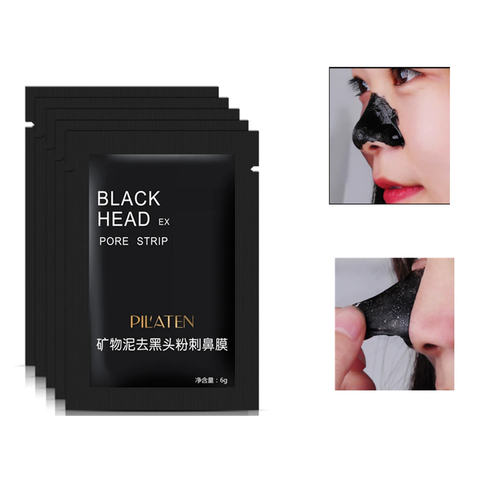 10 шт. маска для удаления угрей носа Минеральная Грязь очиститель пор полоски