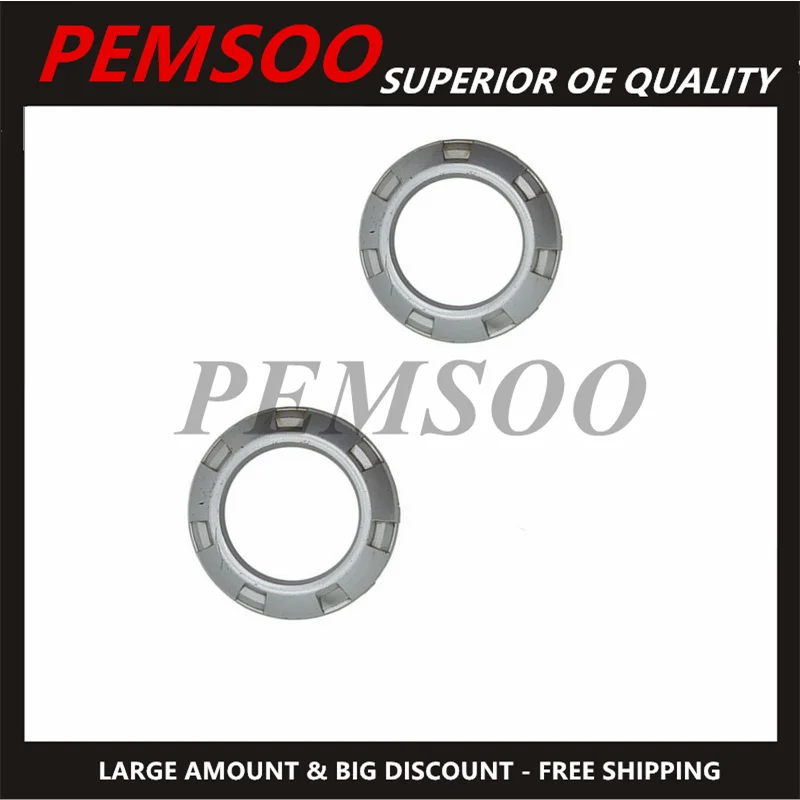 1 пара передние противотуманные фары светильник крышка лампы рамки для Mitsubishi Pajero