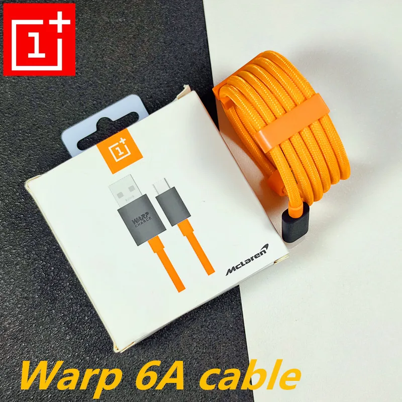 Оригинальный зарядный кабель Oneplus Warp зарядное устройство мощностью 30 Вт Mclaren Type C
