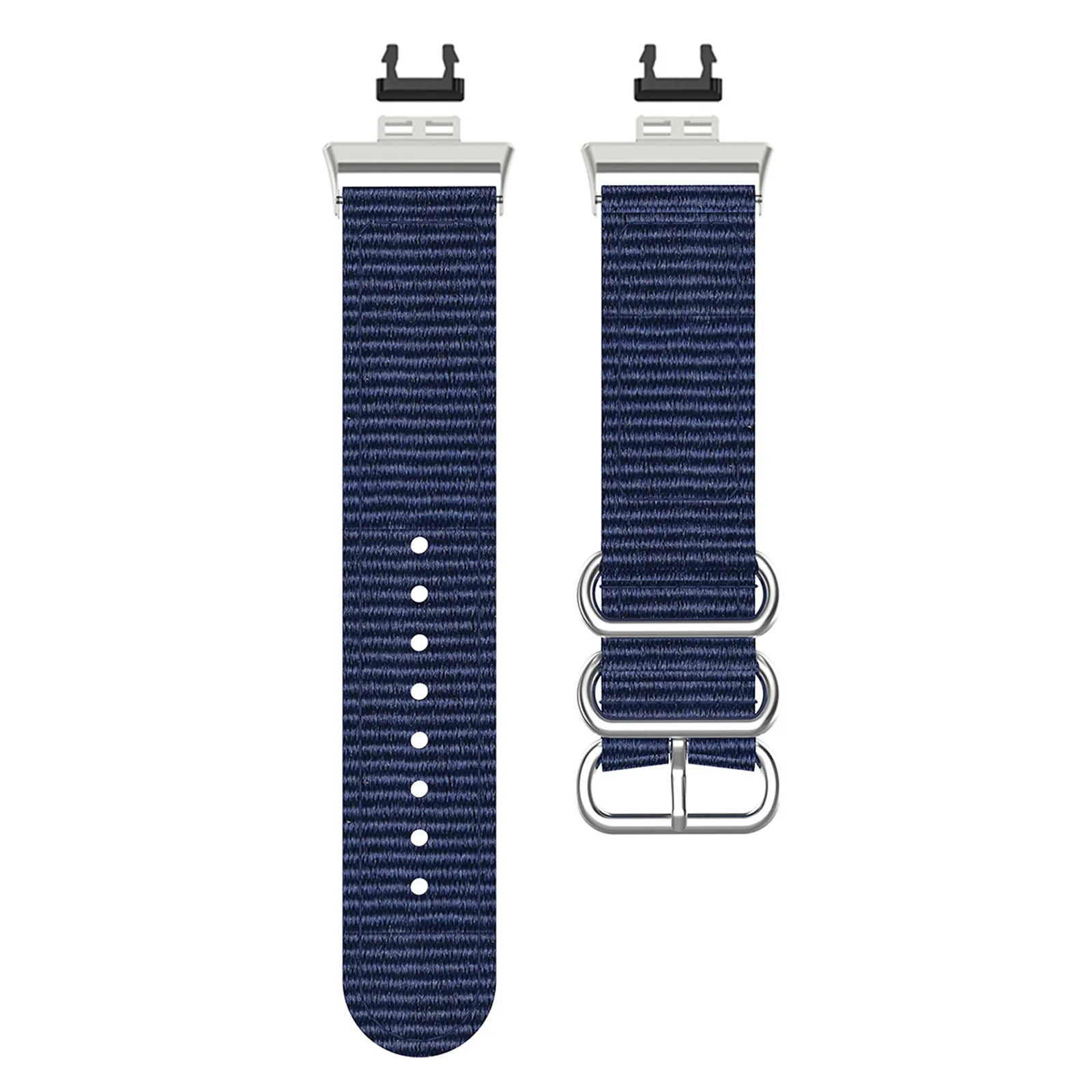 

Nylon Canvas Strap For Huawei watch Fit Smart Watch Strong Durable Elastic Belt Silicone Solo Loop bracelet watch band