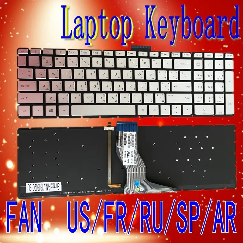 

Для клавиатуры Hp Pavilion 15-ab 15-ab010tx 15-ab027cl Us AR