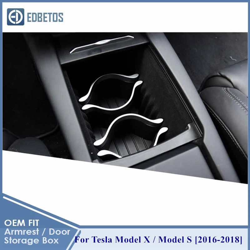 Для Tesla Model S аксессуары для автомобиля Органайзер центра Conosle лоток Аксессуары X