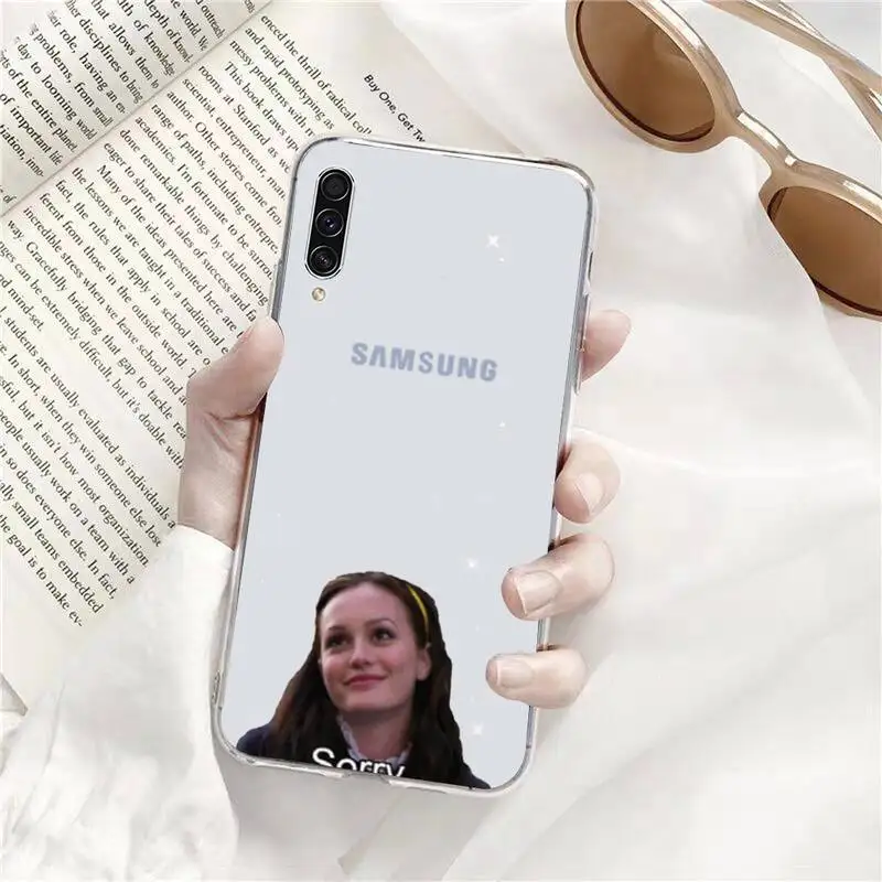 

Gossip Girl Love Best Friends Phone Case Transparent For Samsung Galaxy A71 A21s S8 S9 S10 plus note 20 ultra