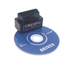 Автомобильный диагностический сканер ELM327 V2.1 Bluetooth OBD2 с CD-драйвером считыватель кодов CAN-BUS поддерживает универсальный для Nissan Mazda Suzuki