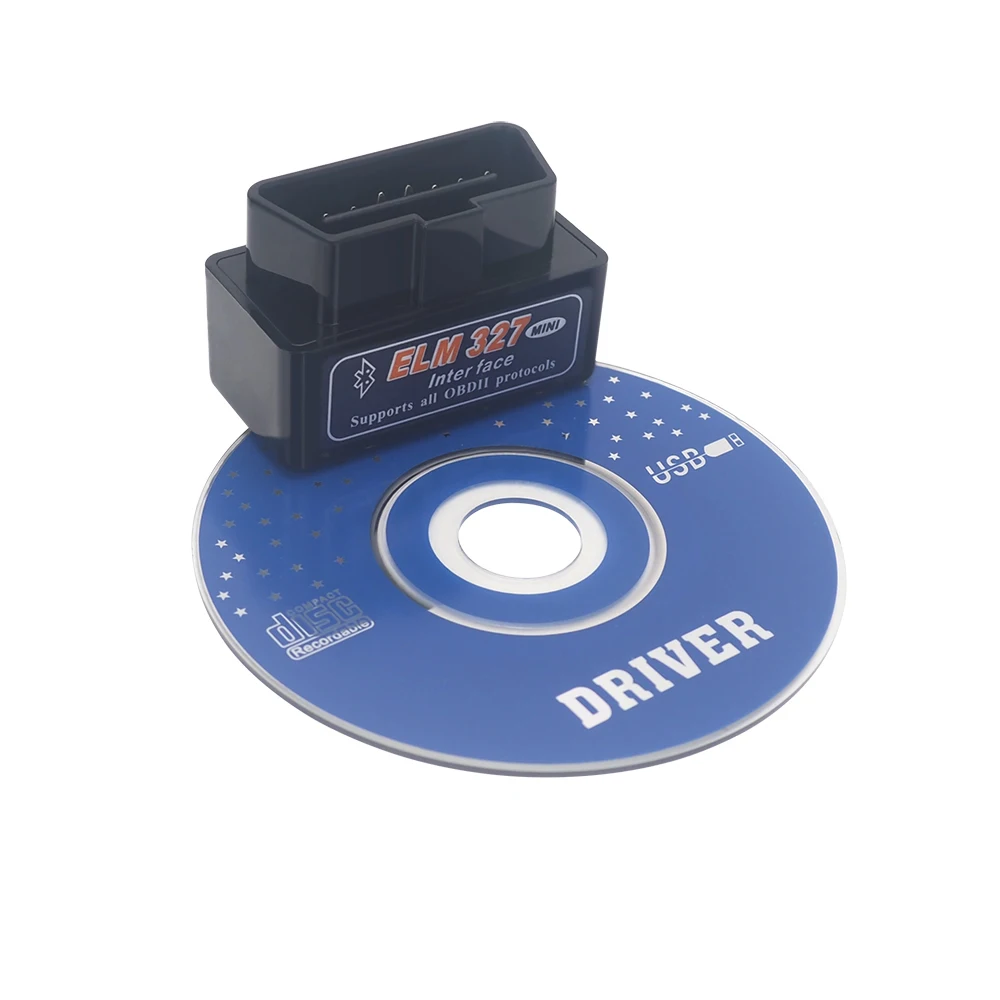 Автомобильный диагностический сканер ELM327 v2.1 Bluetooth OBD2 считыватель кодов CAN BUS