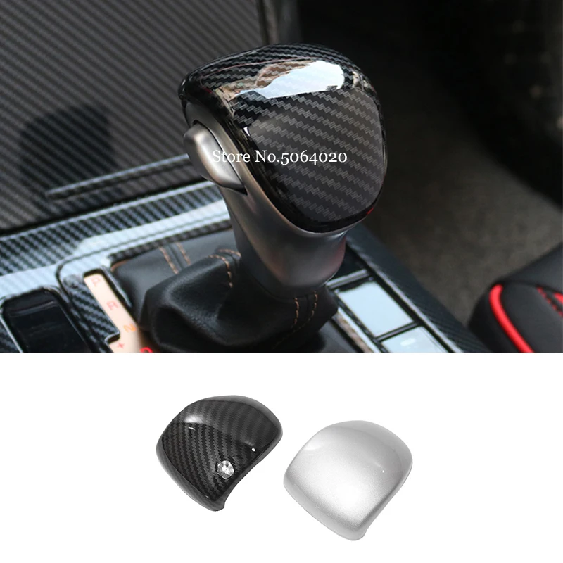

For KIA K3 Soul Forte Ceed ProCeed XCeed Seltos Accessories Car gear shift lever knob handle cover Decoration Sticker Cover Trim
