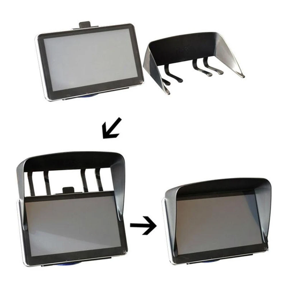 7-дюймовый автомобильный GPS навигатор Пластиковый Солнцезащитный козырек чехол