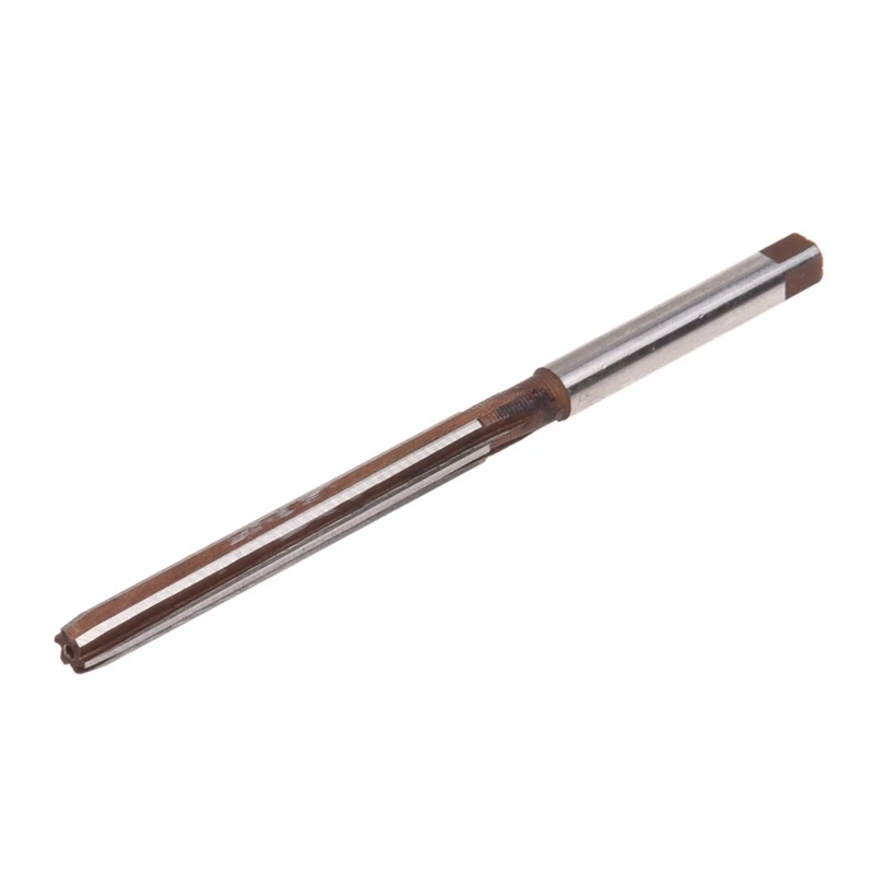 

2 Pcs High Speed Steel Straight Shank 6-Flute Hand Reamer 3.3inch Length 5mm & 3.7inch Length 6mm