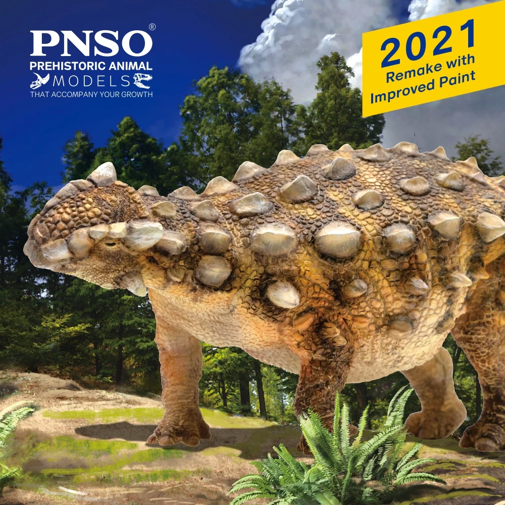 PNSO-modelos de dinosaurio en detalles: 13Sede The Ankylosaurus-0
