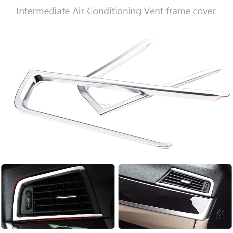 2 шт. автомобильный Кондиционер вентиляционная рамка наклейки ремонт отделка