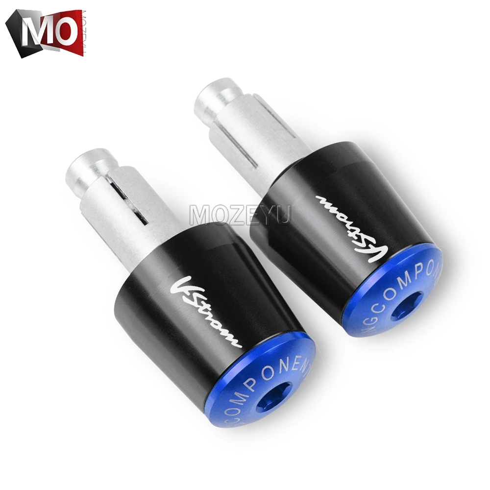 7/8&quot 22mm Motorcycle Handlebar Grips End Handle Bar Cap Plug For Suzuki DL250 DL650 DL1000 V-STROM 250 650 1000 / XT GW250 | Автомобили