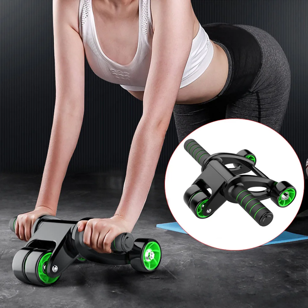 

Shaping Wear Resistant Muscle Training Strength Anti Slip Fitness Foldable Sports Sweat Absorb Space Saving Home Abdominal Wheel