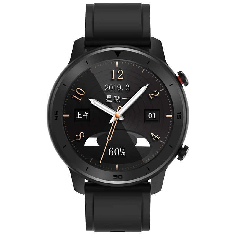 Мужские Смарт часы Timewolf с большим экраном IP68 водонепроницаемые Android кровяное