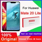 Дисплей 6,3 ''для Huawei Mate 20 Lite, сменный ЖК-дисплей с сенсорным экраном и дигитайзером в сборе для Mate20 Lite, оригинал