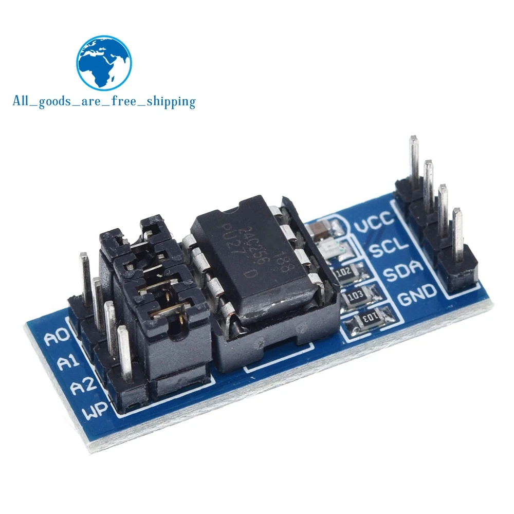 TZT AT24C256 24C256 IEC интерфейс EEPROM модуль памяти для arduino