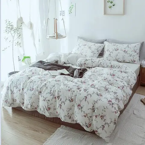 Хлопок, Комплект постельного белья для близнецов, королевы, короля, кактуса, детская простыня для односпальной кровати, простыня, пододеяльник, parrure de lit ropa/juego de cama - Цвет: Bedding set 5