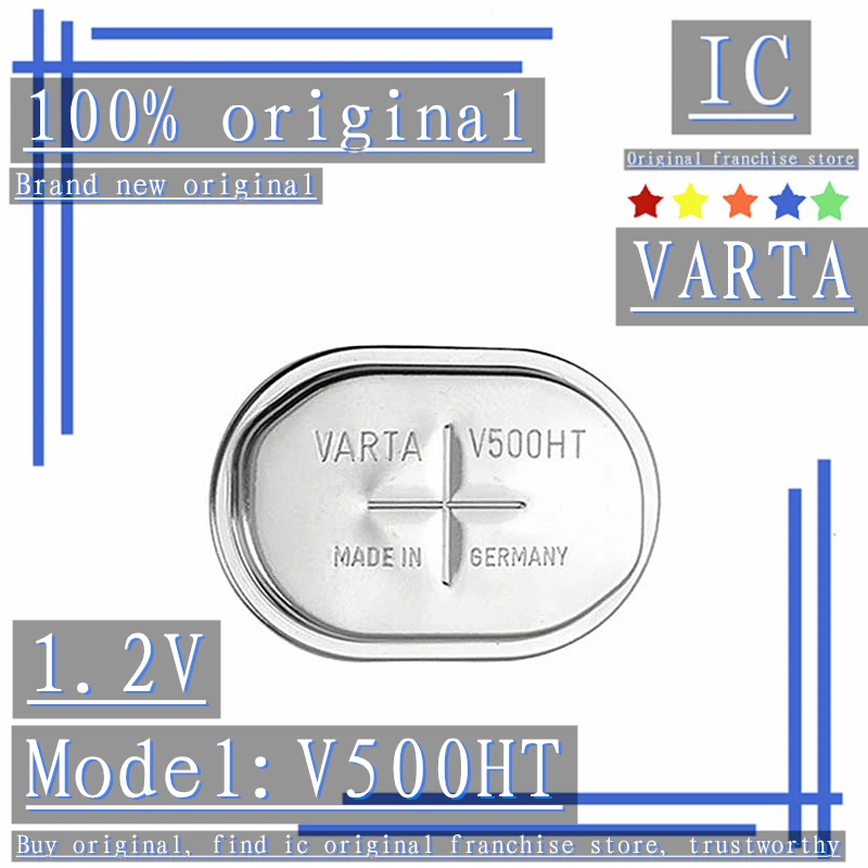 100% Новый оригинальный 1 шт.-10 шт. V500HT аккумулятор для автомобильного фонарика с