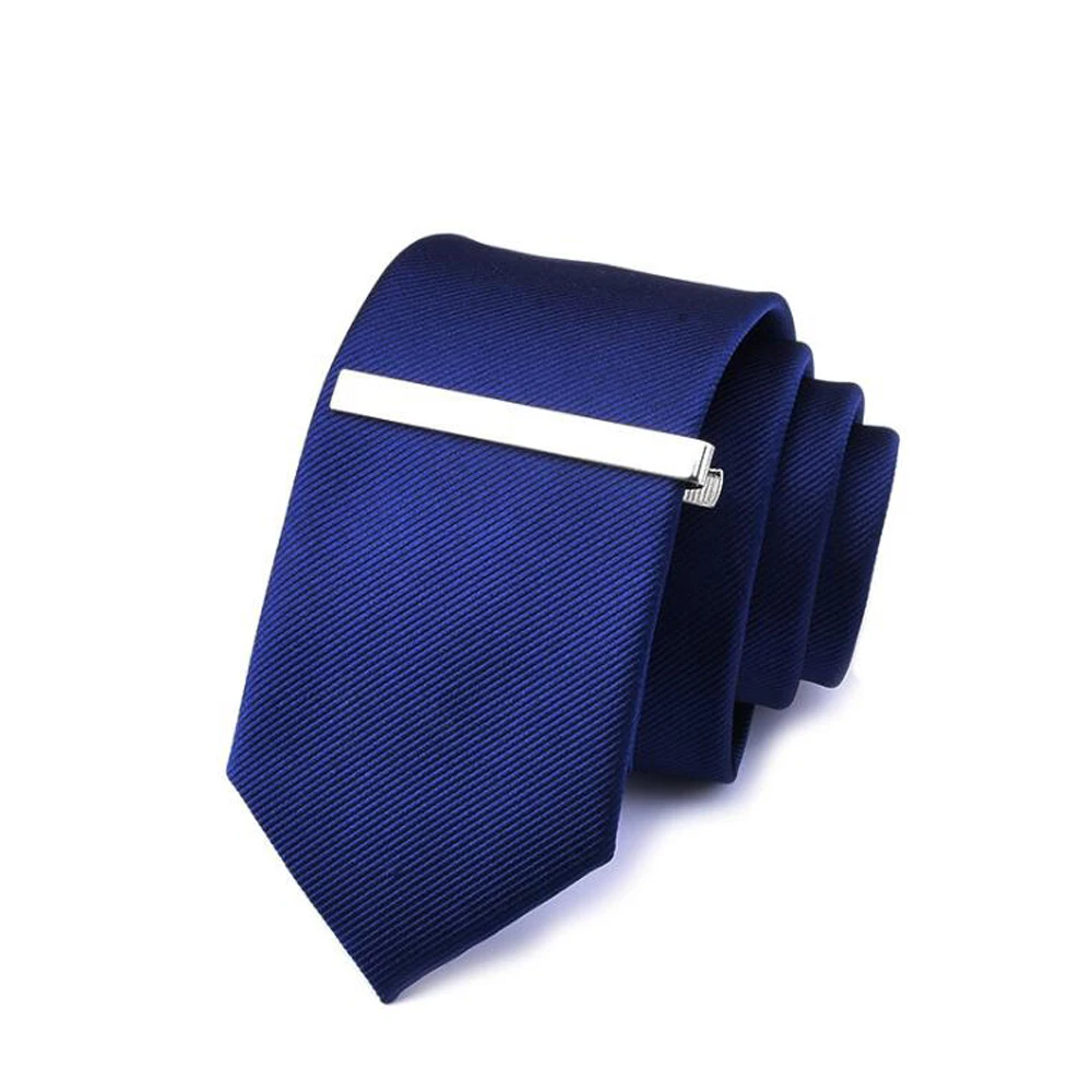 Длинные и короткие Зажимы для галстука мужские модные аксессуары 2019 черный зажим