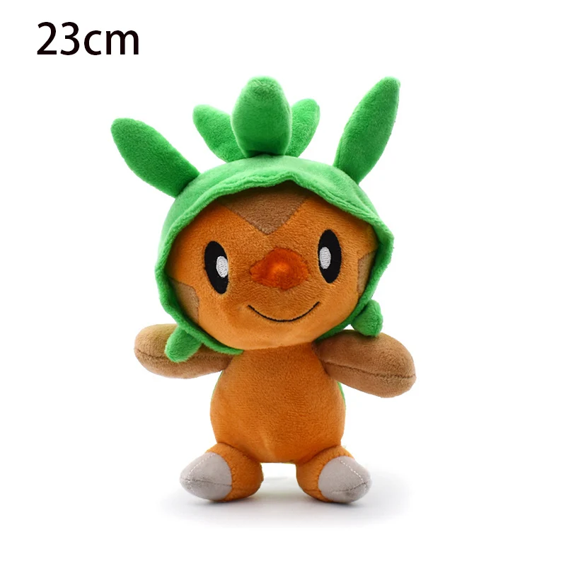 Chespin Пикачу Lapras Jigglypuff Dragonite Snorlax Psyduck Дитто Сквиртл Бульбазавр, Чаризард, Togepi Cubone плюшевая игрушка мягкие плюшевые куклы - Цвет: Chespin