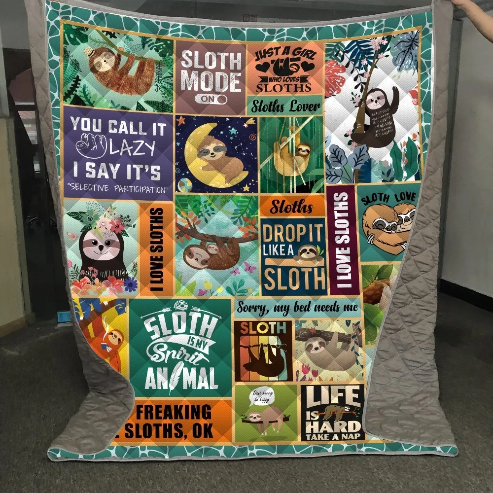 Cute Monkey Printed Home Sofa Cover Quilt Queen Size Kids Adult Warm Blankets For Beds Soft Outdoor Camping | Дом и сад