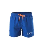 Лето 2021, новинка, повседневная спортивная одежда для бега и фитнеса, быстросохнущие модные шорты для пляжа и серфинга с сетчатой подкладкой