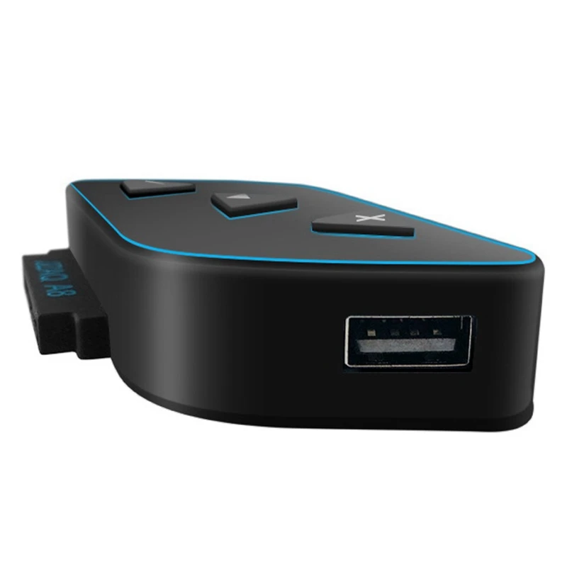 

Bluetooth 5.0 Motorcycle Helmet Intercom Earphone Motorbike Headphone Mic Locomotive Helmet Headset Earpiece Microphone