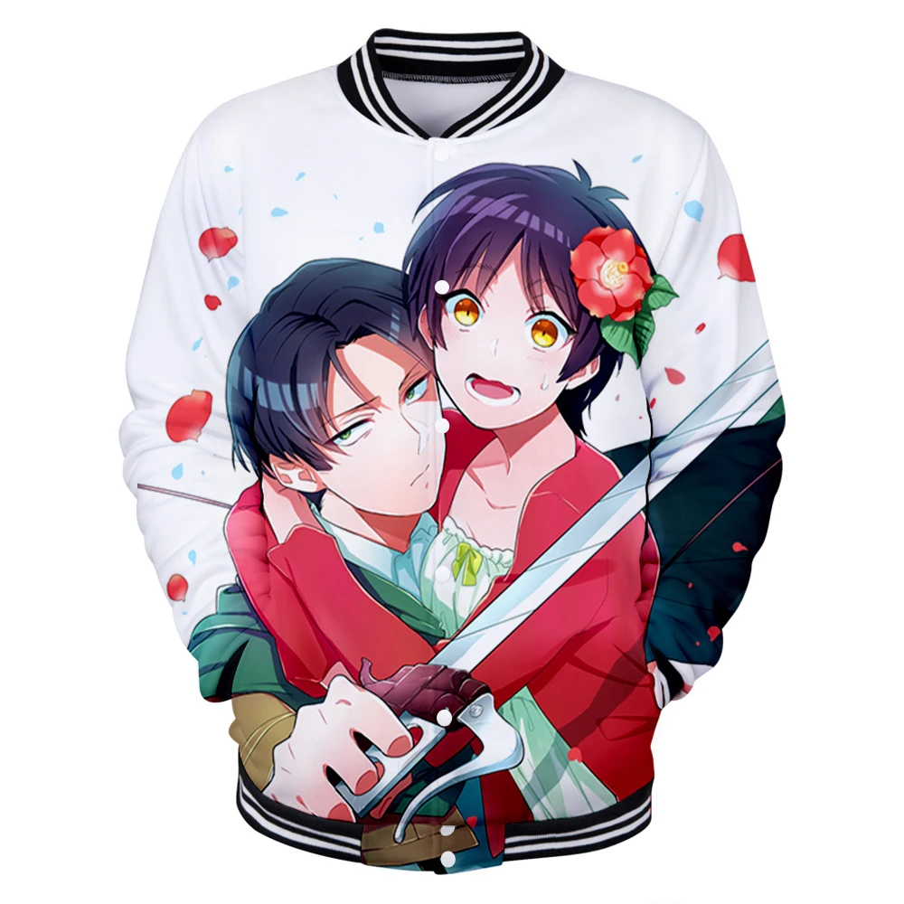 Мужские и женские флисовые толстовки с 3D-принтом атака на Титанов | Мужская