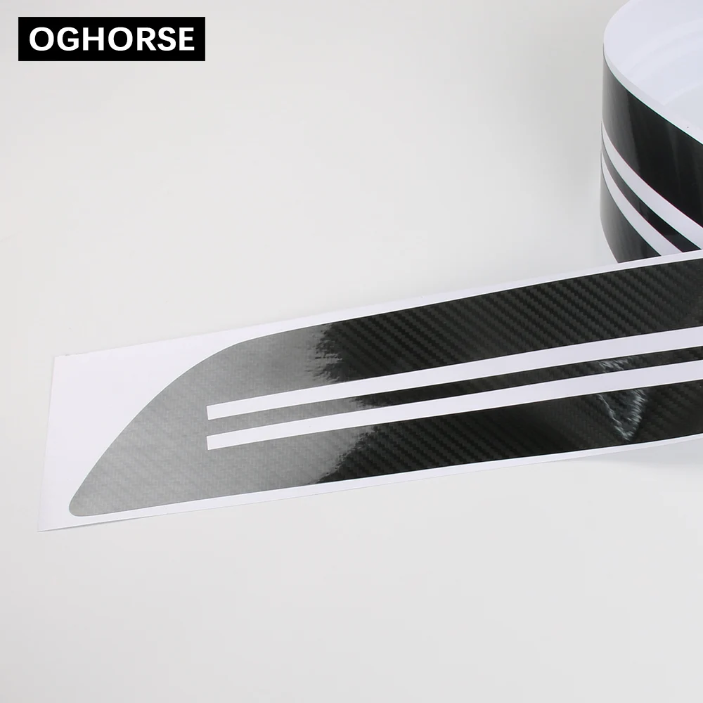 Защитная накладка на задний бампер для багажника Виниловая наклейка из