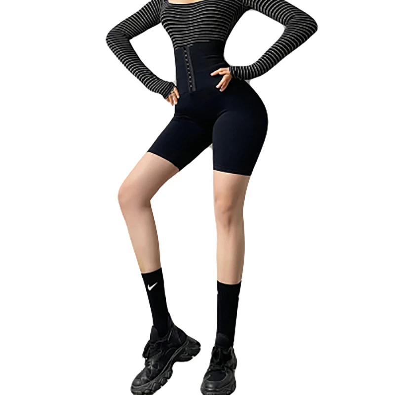 

High Waist Yoga Legging Sports Gym Push Up biker shorts Seamless Up Hip Fitness Legging Women Workout Athletic Pants