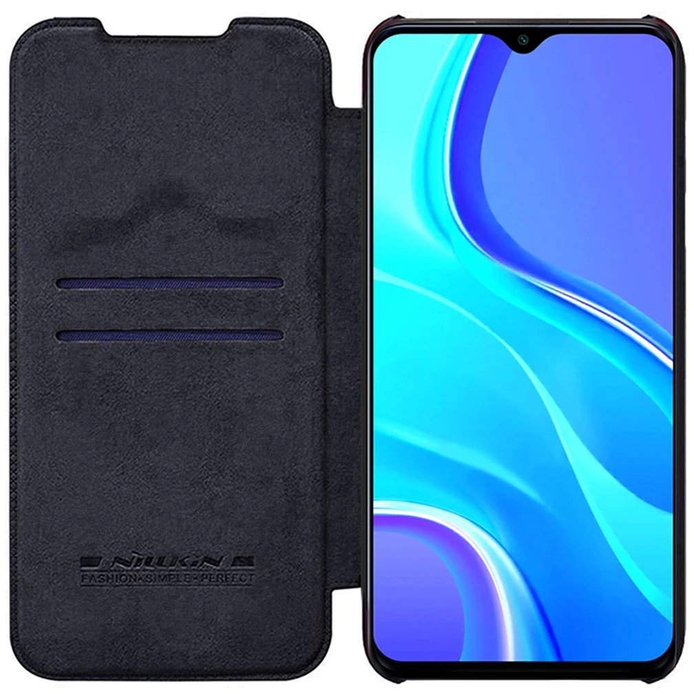 

Винтажный кожаный чехол-книжка для Xiaomi Redmi 9