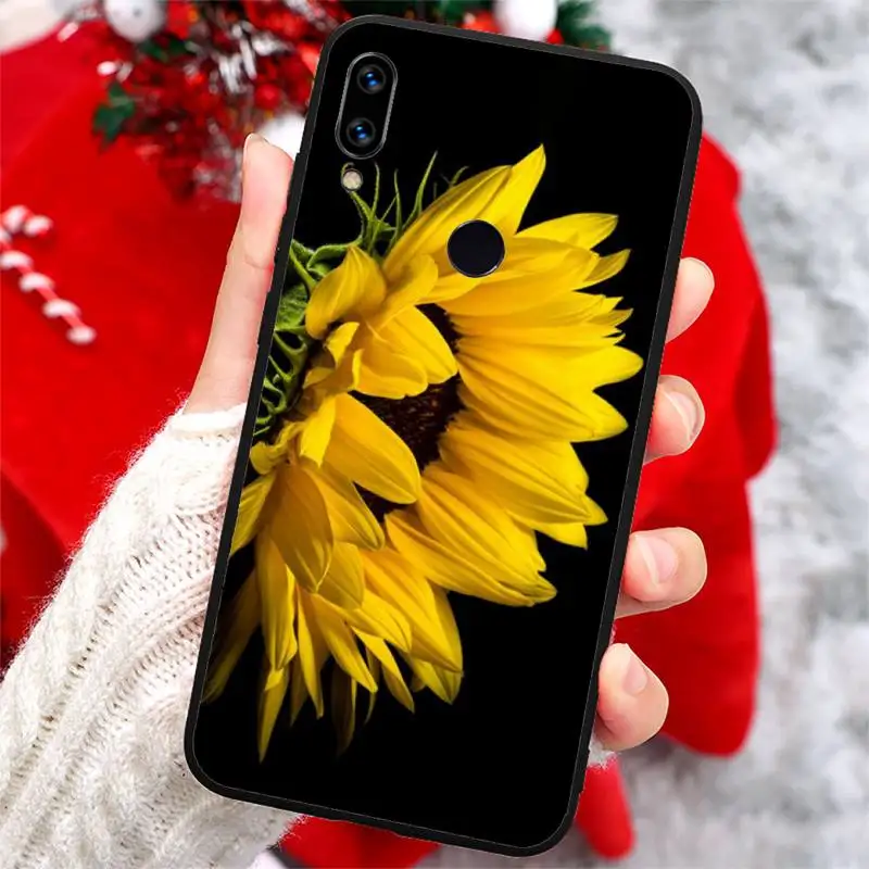 

Daisy Sunflower Floral Summer Phone Case For Xiaomi Redmi note 7 8 9 t k30 max3 9 s 10 pro lite