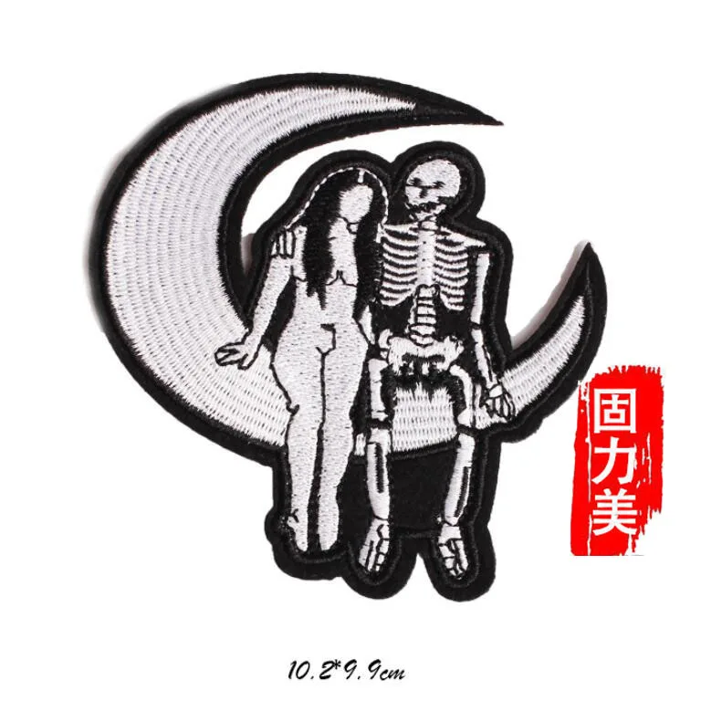 3 шт. красота с черепом чувствовать себя в любви глажка на патч | Дом и сад