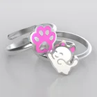 Кольцо с кошачьими когтями, кольцо с кошачьими когтями, модные ювелирные изделия для девочек, подарок для девочек, креативный дизайн, праздничные аксессуары сюрпризов, дешевая оптовая продажа