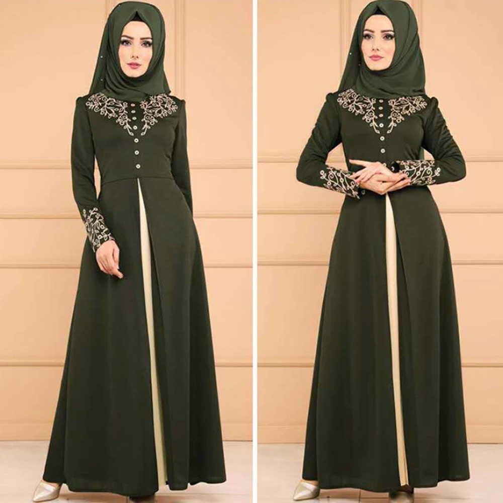 

2021 new Eid Abaya Dubai Turkey Muslim fashion Hijab Dress America Islam Clothing Kaftan abayas For Women de roupa americana