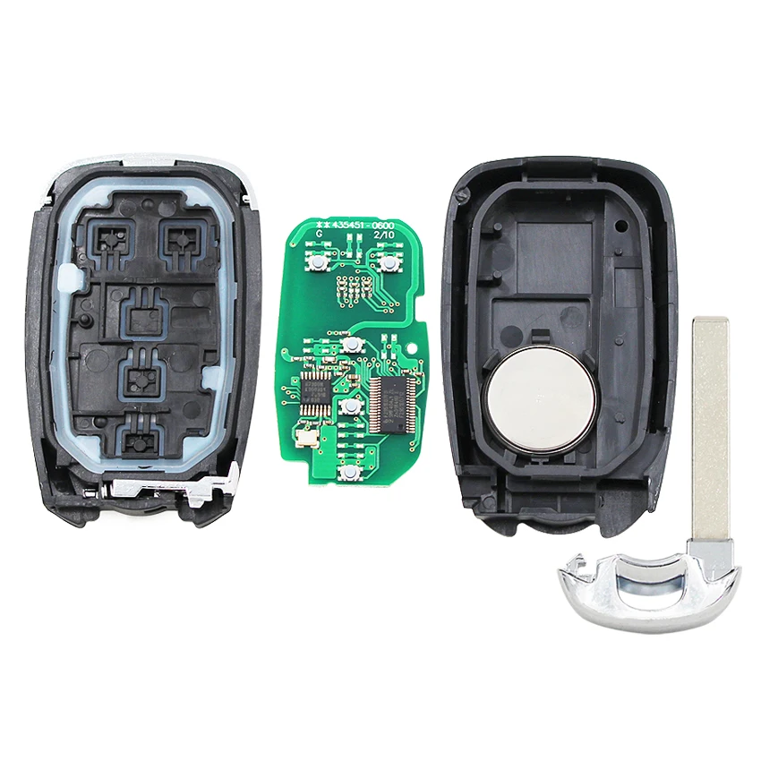 4 + 1/5 кнопки дистанционный смарт ключ-брелок для Chevrolet Camaro Equinox Cruze Malibu Spark 315 МГц или