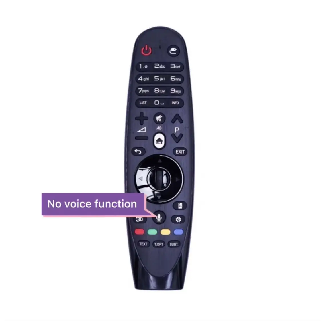 

No Magic Voice Replacement Remote Control AN-MR600 For LG AM-HR600 AN-MR600G AMHR600 ANMR600 AM-HR650A AN-MR650A Smart LED TV