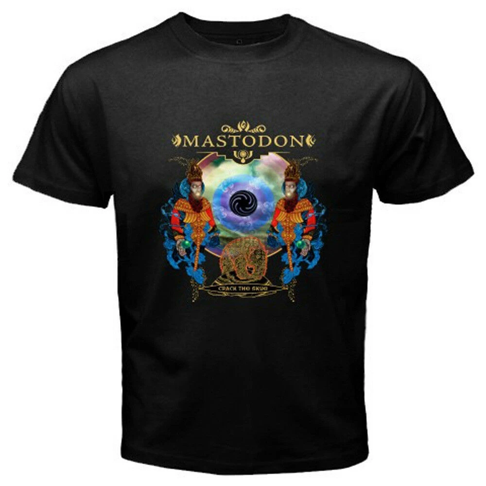 Новинка MASTODON Crack The Skye Metal Rock Band Мужская черная футболка Размер S-3XL |