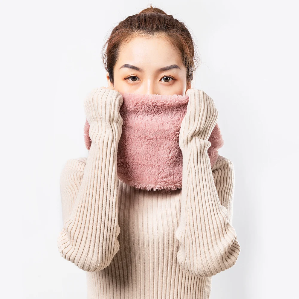 GROUP JUMP New Women Winter Scarf Soft Warm Ring Scarves Female Fashion Neckerchief for Ladies Bufanda |