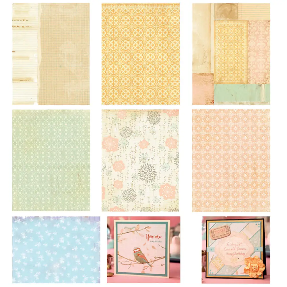 Альбомы для фотографий в карамельных цветах наклейки DIY Декоративная бумага для скрапбукинга Фоторамки для дома Декоративные предметы интерьера