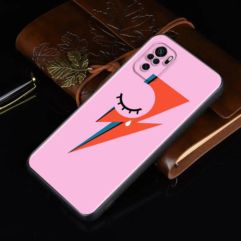

Silicone Cover David Bowie Fashion For Xiaomi Redmi Note 10 10S 9T 9S 9 8T 8 7 7S 6 5A 5 4 4X 5G Pro Max Phone Case