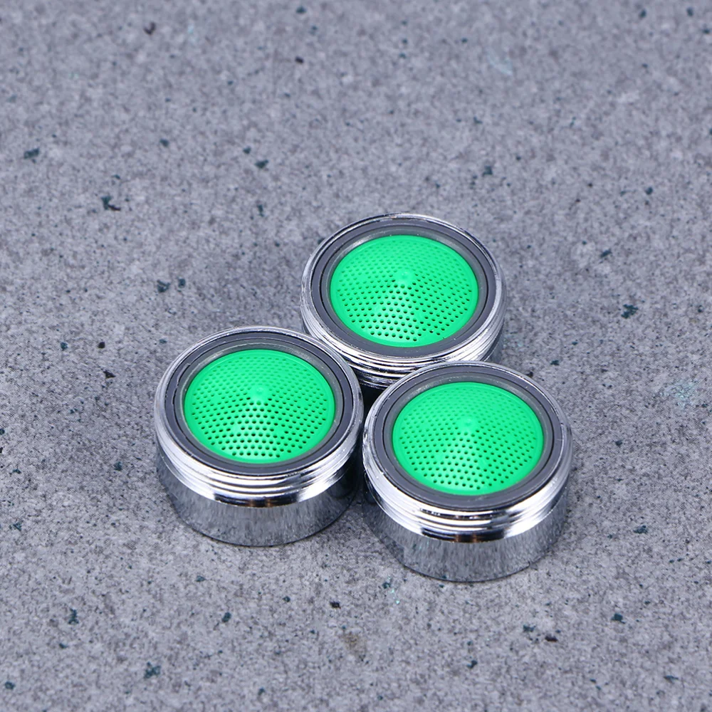 

10 Pcs Threaded Brass Aerator Bubbler Sprayer Water Saving Filter Nozzle Polished Filter (23.5mm Copper Shell)