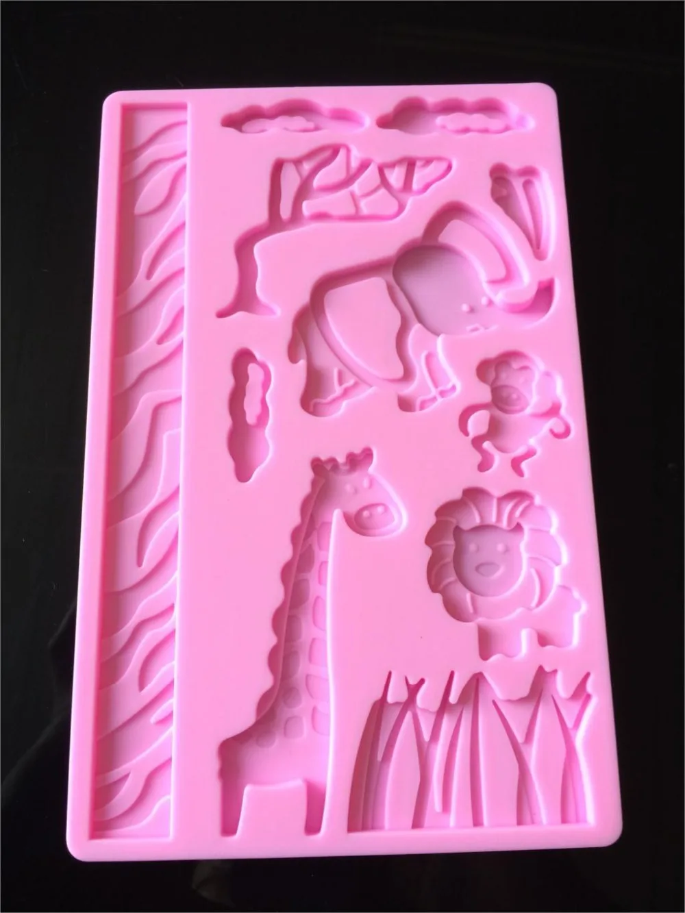 

Durable DIY 3D Silicone Mold Cake Animals Fondant Moulds for Cake Decorations Tool Embossing Mold Moule Gateau [3]