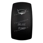 Автомобильная Лодка Грузовик с подсветкой Swtich Cap-лазерная гравировка-Трюмный насос (1) -для Led Carling Arb Narva 4x4 RV тумблер, только крышка